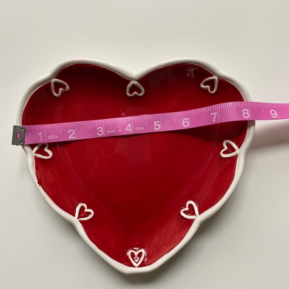 NWT Hausenware Heart Shaped Candy, Trinket Bowls 2 - Picture 4 of 6